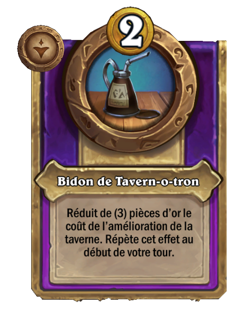 Bidon de Tavern-o-tron, bibelot - Hearthstone Battlegrounds